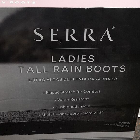 Serra Tall Rainboots...New in Box - Picture 4 of 7